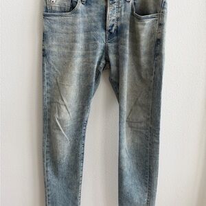 Scotch & Soda Men's Slim Fit Faded Blue Jeans